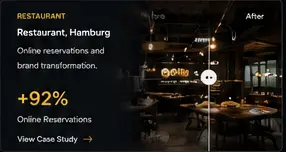 Restaurant transformation